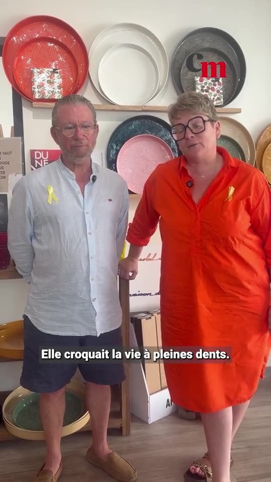 Laure et Laurent dans le reportage de Corse-Matin